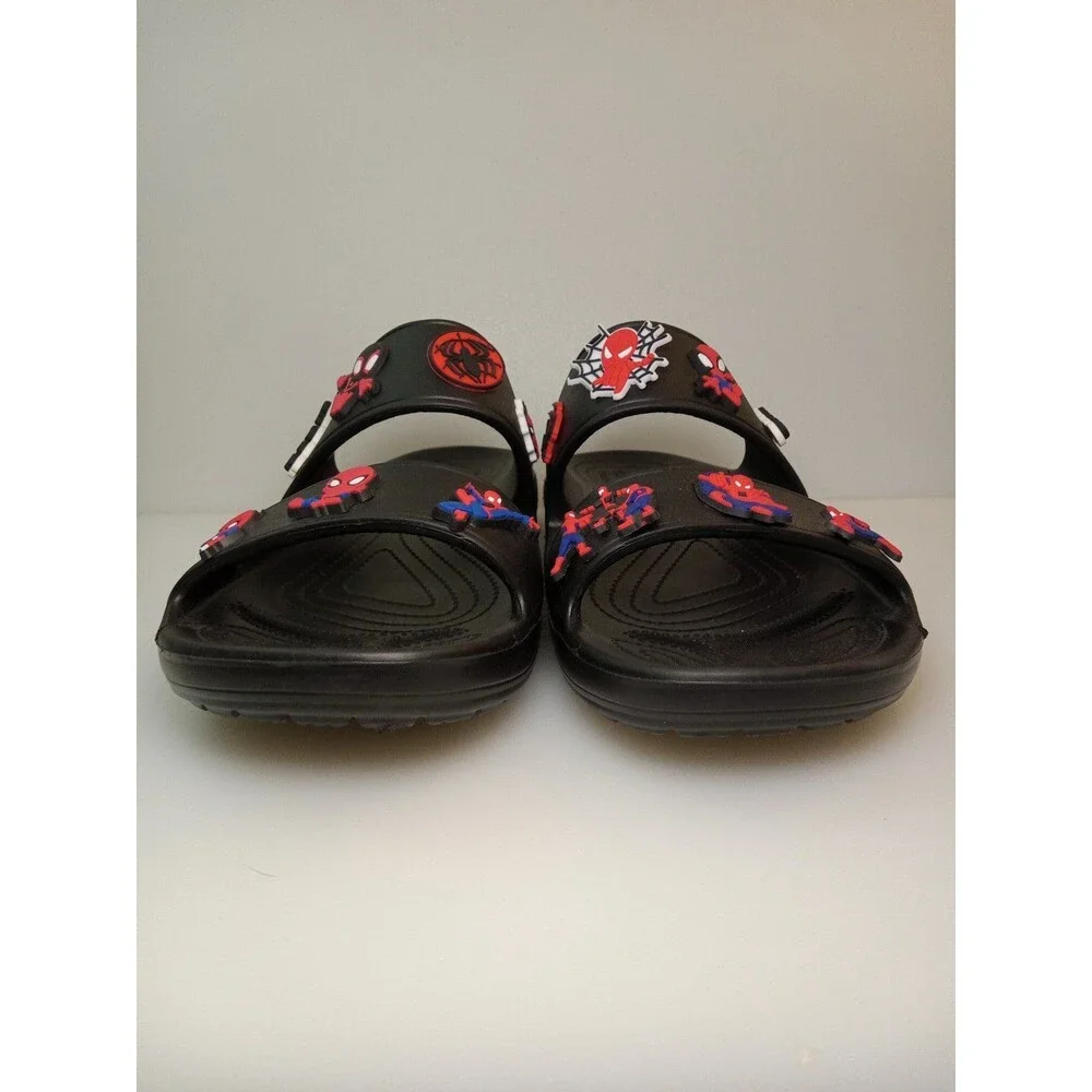Crocs Spiderman Slip On Marvel Sandals Men's size 11